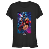 Junior's Marvel Doctor Strange Dr Strange Group Shot T-Shirt - POPvault
