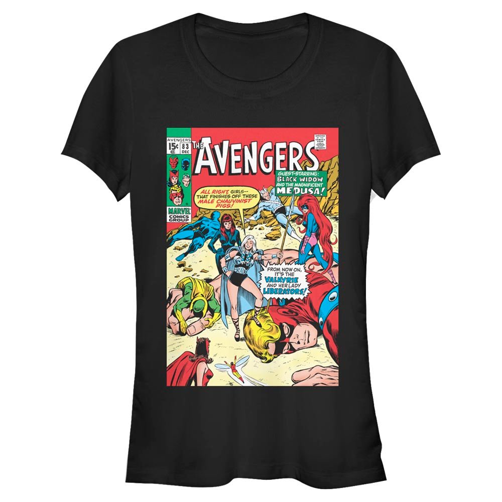 Junior's Marvel Female Avengers T-Shirt - POPvault