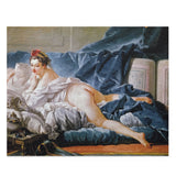 Masters of Art Brown Odalisque by Francois Boucher Jigsaw Puzzle (120, 252, 500 - Piece) - POPvault