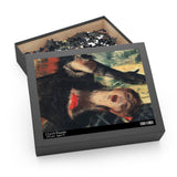 Masters of Art Cafe Singer by Edgar Degas Jigsaw Puzzle (120, 252, 500 - Piece) - POPvault