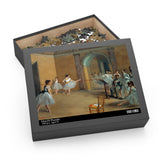 Masters of Art Dance Foyer at the Opera on the rue Le Peletier by Edgar Degas Jigsaw Puzzle (120, 252, 500 - Piece) - POPvault