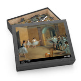 Masters of Art Dance Foyer at the Opera on the rue Le Peletier by Edgar Degas Jigsaw Puzzle (120, 252, 500 - Piece) - POPvault