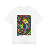 Masters of Art Daughter in a Rocker Unisex Jersey Short Sleeve T-Shirt - POPvault