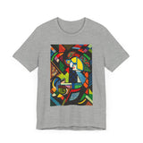 Masters of Art Daughter in a Rocker Unisex Jersey Short Sleeve T-Shirt - POPvault