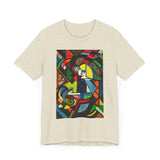 Masters of Art Daughter in a Rocker Unisex Jersey Short Sleeve T-Shirt - POPvault