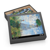 Masters of Art Madame Monet and Her Son by Claude Monet Jigsaw Puzzle (120, 252, 500 - Piece) - POPvault