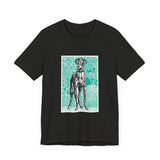 Masters of Art Moriz Jung Greyhound Unisex Jersey Short Sleeve T-Shirt - POPvault