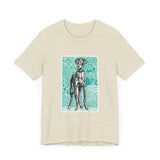 Masters of Art Moriz Jung Greyhound Unisex Jersey Short Sleeve T-Shirt - POPvault