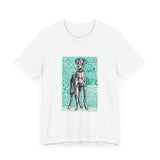 Masters of Art Moriz Jung Greyhound Unisex Jersey Short Sleeve T-Shirt - POPvault