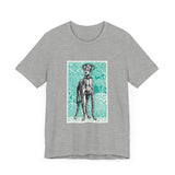 Masters of Art Moriz Jung Greyhound Unisex Jersey Short Sleeve T-Shirt - POPvault