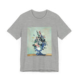 Masters of Art Paul Cézanne's Rococo Vase Unisex Jersey Short Sleeve T-Shirt - POPvault