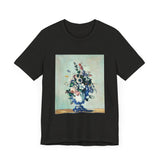 Masters of Art Paul Cézanne's Rococo Vase Unisex Jersey Short Sleeve T-Shirt - POPvault