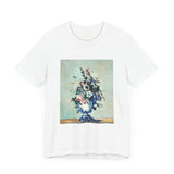 Masters of Art Paul Cézanne's Rococo Vase Unisex Jersey Short Sleeve T-Shirt - POPvault