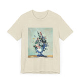 Masters of Art Paul Cézanne's Rococo Vase Unisex Jersey Short Sleeve T-Shirt - POPvault
