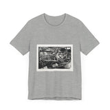Masters of Art Paul Nash Dyke by the Road Unisex Jersey Short Sleeve T-Shirt - POPvault