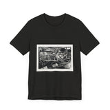 Masters of Art Paul Nash Dyke by the Road Unisex Jersey Short Sleeve T-Shirt - POPvault