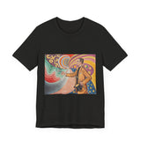 Masters of Art Paul Signac Portrait of Felix Feneon Unisex Jersey Short Sleeve T-Shirt - POPvault