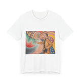 Masters of Art Paul Signac Portrait of Felix Feneon Unisex Jersey Short Sleeve T-Shirt - POPvault