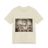 Masters of Art Raphael's The School of Athens Unisex Jersey Short Sleeve T-Shirt - POPvault