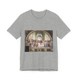 Masters of Art Raphael's The School of Athens Unisex Jersey Short Sleeve T-Shirt - POPvault