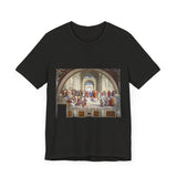 Masters of Art Raphael's The School of Athens Unisex Jersey Short Sleeve T-Shirt - POPvault
