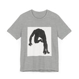 Masters of Art Reijer Stolk Anatomical study of a man's neck, arm and leg muscles in silhouette Unisex Jersey Short Sleeve T-Shirt - POPvault