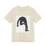 Masters of Art Reijer Stolk Anatomical study of a man's neck, arm and leg muscles in silhouette Unisex Jersey Short Sleeve T-Shirt - POPvault