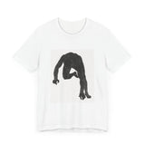 Masters of Art Reijer Stolk Anatomical study of a man's neck, arm and leg muscles in silhouette Unisex Jersey Short Sleeve T-Shirt - POPvault