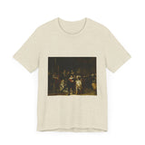 Masters of Art Rembrandt van Rijn's The Nightwatch Unisex Jersey Short Sleeve T-Shirt - POPvault