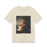 Masters of Art Rembrandt van Rijn's The Storm on the Sea of Galilee Unisex Jersey Short Sleeve T-Shirt - POPvault