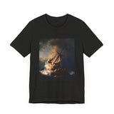 Masters of Art Rembrandt van Rijn's The Storm on the Sea of Galilee Unisex Jersey Short Sleeve T-Shirt - POPvault