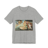Masters of Art Sandro Botticelli's The Birth of Venus Unisex Jersey Short Sleeve T-Shirt - POPvault