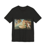 Masters of Art Sandro Botticelli's The Birth of Venus Unisex Jersey Short Sleeve T-Shirt - POPvault