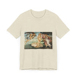 Masters of Art Sandro Botticelli's The Birth of Venus Unisex Jersey Short Sleeve T-Shirt - POPvault