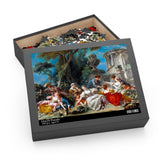 Masters of Art The Bird Catchers by Francois Boucher Jigsaw Puzzle (120, 252, 500 - Piece) - POPvault
