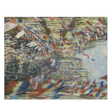 Masters of Art The Rue Montorgueil in Paris by Claude Monet Jigsaw Puzzle (120, 252, 500 - Piece) - POPvault