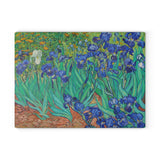 Masters of Art Van Gogh Irises Glass Cutting Board - POPvault