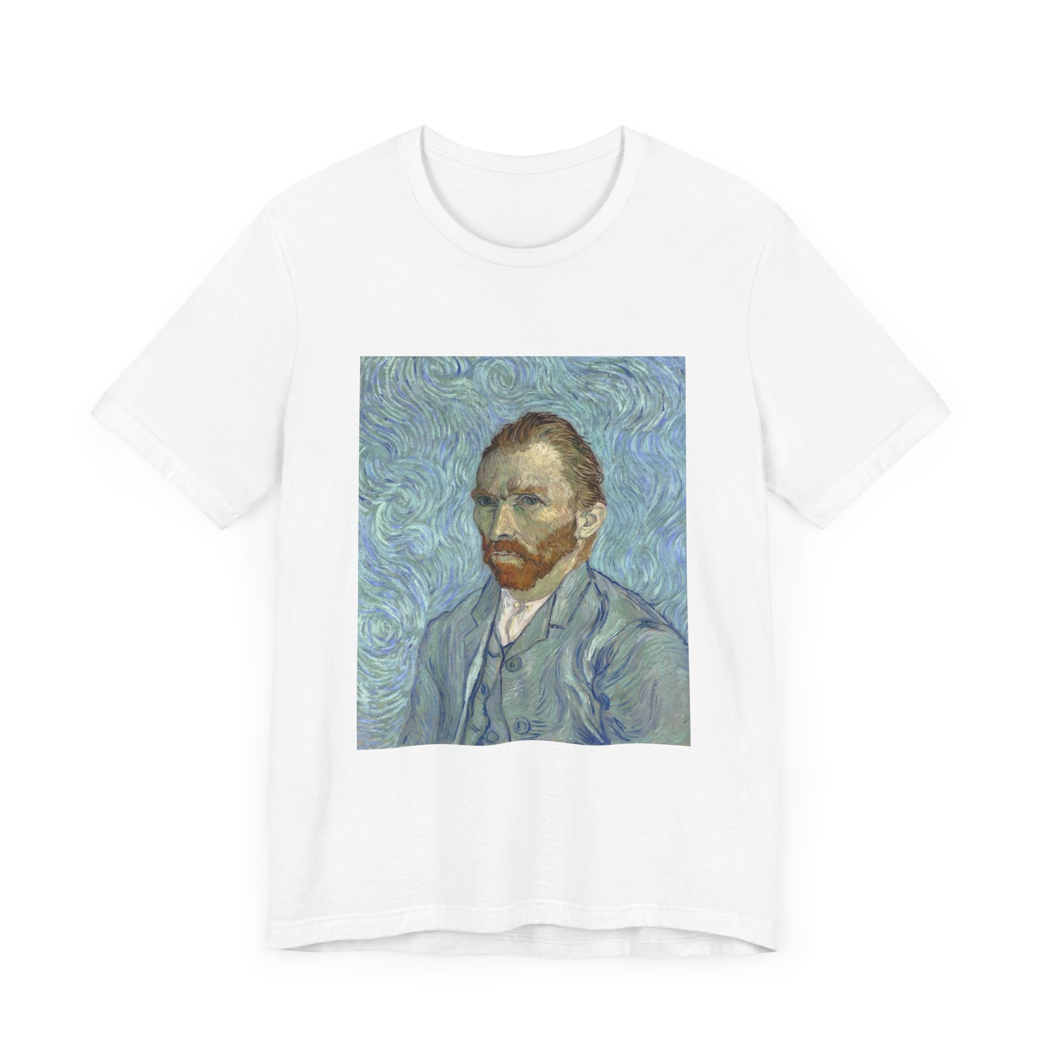 Masters of Art Vincent van Gogh's Self - portrait Unisex Jersey Short Sleeve T-Shirt - POPvault