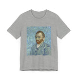 Masters of Art Vincent van Gogh's Self - portrait Unisex Jersey Short Sleeve T-Shirt - POPvault