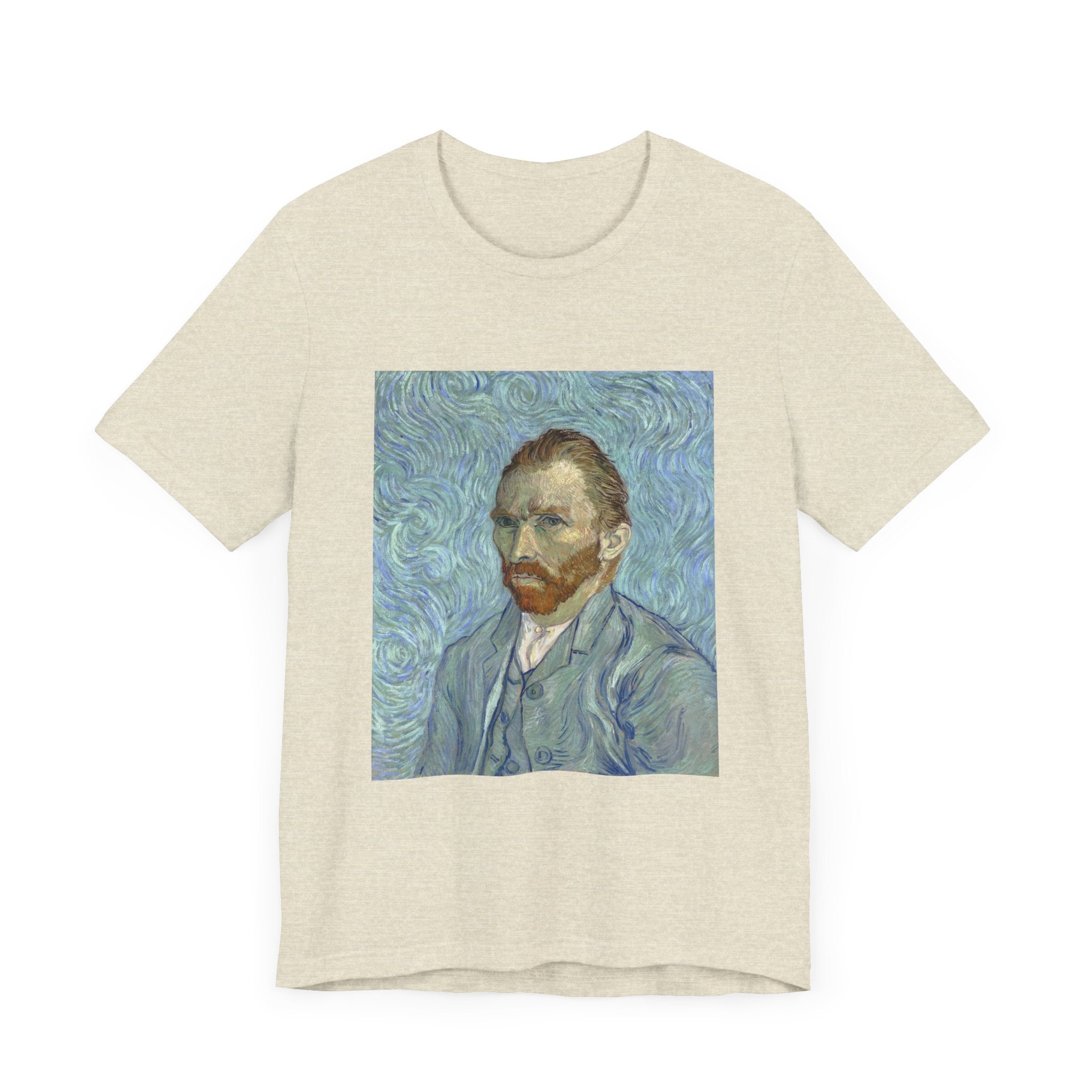 Masters of Art Vincent van Gogh's Self - portrait Unisex Jersey Short Sleeve T-Shirt - POPvault