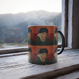 Masters of Art Vincent van Gogh's Self - Portrait with Bandaged Ear and Pipe - Color Morphing 11oz Mug - POPvault