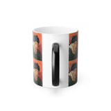 Masters of Art Vincent van Gogh's Self - Portrait with Bandaged Ear and Pipe - Color Morphing 11oz Mug - POPvault