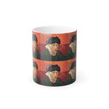 Masters of Art Vincent van Gogh's Self - Portrait with Bandaged Ear and Pipe - Color Morphing 11oz Mug - POPvault