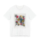 Masters of Art Wassily Kandinsky Kleine Welten V Unisex Jersey Short Sleeve T-Shirt - POPvault