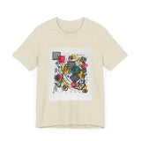 Masters of Art Wassily Kandinsky Kleine Welten V Unisex Jersey Short Sleeve T-Shirt - POPvault