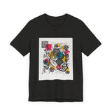 Masters of Art Wassily Kandinsky Kleine Welten V Unisex Jersey Short Sleeve T-Shirt - POPvault