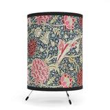 Masters of Art William Morris Cray Tripod Lamp with High - Res Printed Shade V.1 - POPvault