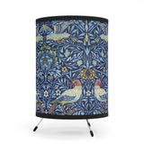Masters of Art William Morris Cray Tripod Lamp with High - Res Printed Shade V.4 - POPvault