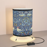 Masters of Art William Morris Cray Tripod Lamp with High - Res Printed Shade V.4 - POPvault