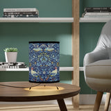Masters of Art William Morris Cray Tripod Lamp with High - Res Printed Shade V.4 - POPvault